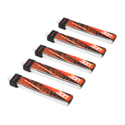 BETAFPV LAVA 1S 300mAh 75C LiHV Akumuliatoriai (5 vnt.)